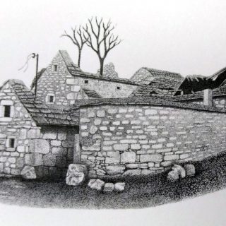 U petak na tvrđavi izložba crteža Špire Dmitrovića: Biskupija – 330 godina poslijegall-1