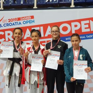 Tri medalje TK Olympica na G1 turniru Croatia Opengall-3